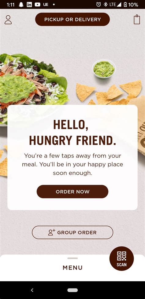 Here’s how: Step 1: Go to chipotle.com or our Chipotle app on your iOS or Android mobile device. Step 2: Build your delicious go-to entrée. Step 3: Select delivery and submit your order. Step 4: Stay at home and wait for our delivery partner to bring Chipotle right to your door. Our Digital Kitchens are dedicated to carefully preparing your ...